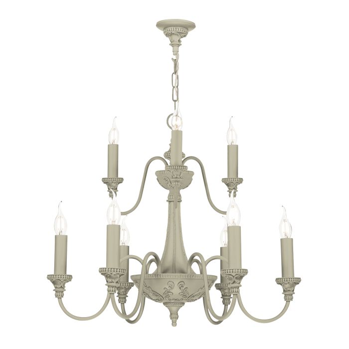 Bailey 9 Light Armed Pendant- Bespoke Fitting Only