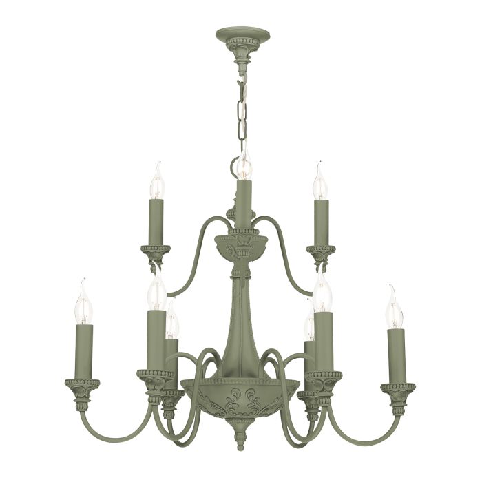 Bailey 9 Light Armed Pendant- Bespoke Fitting Only
