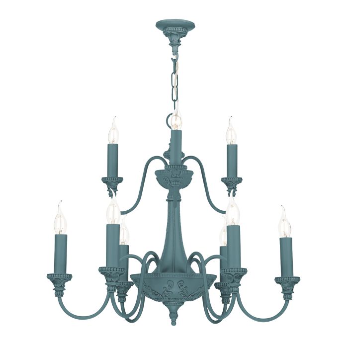 Bailey 9 Light Armed Pendant- Bespoke Fitting Only