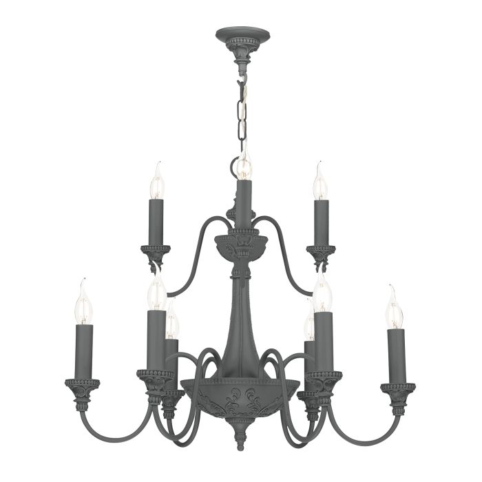 Bailey 9 Light Armed Pendant- Bespoke Fitting Only