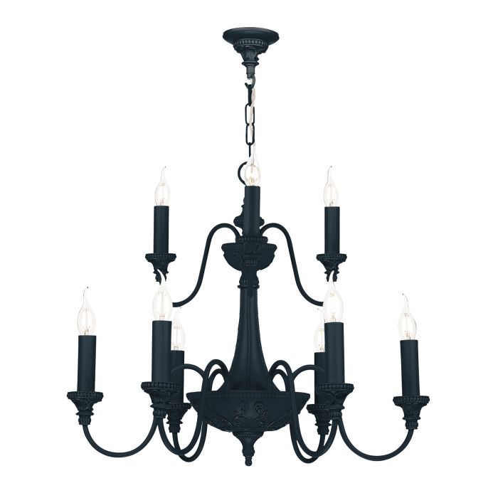 Bailey 9 Light Armed Pendant- Bespoke Fitting Only