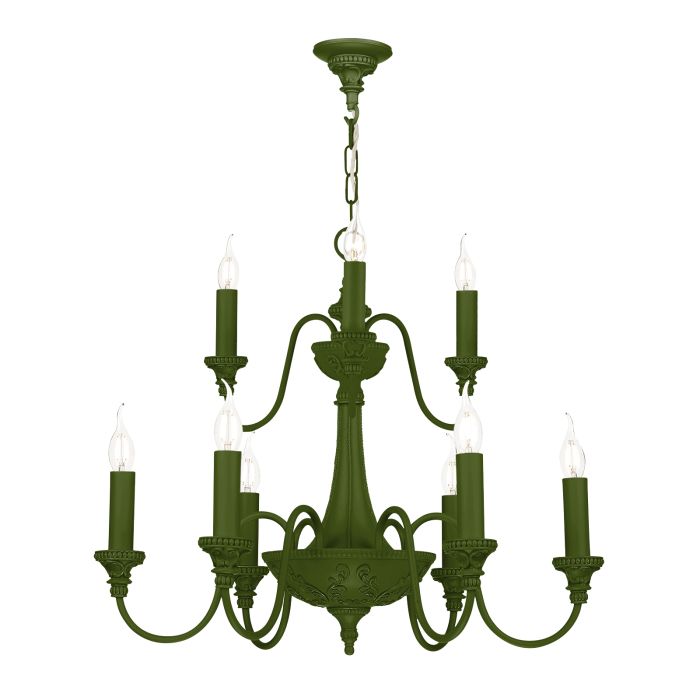 Bailey 9 Light Armed Pendant- Bespoke Fitting Only