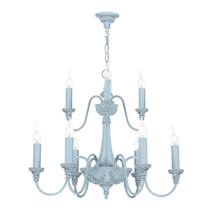 Bailey 9 Light Armed Pendant- Bespoke Fitting Only