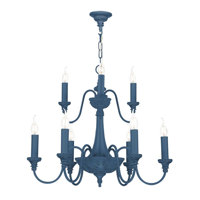Bailey 9 Light Armed Pendant- Bespoke Fitting Only