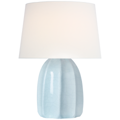 Melanie 12" Cordless Accent Lamp - Ivory/Moonseed