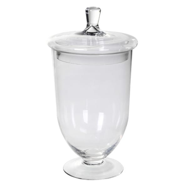Glass Urn Lidded Jar- Christmas Gift