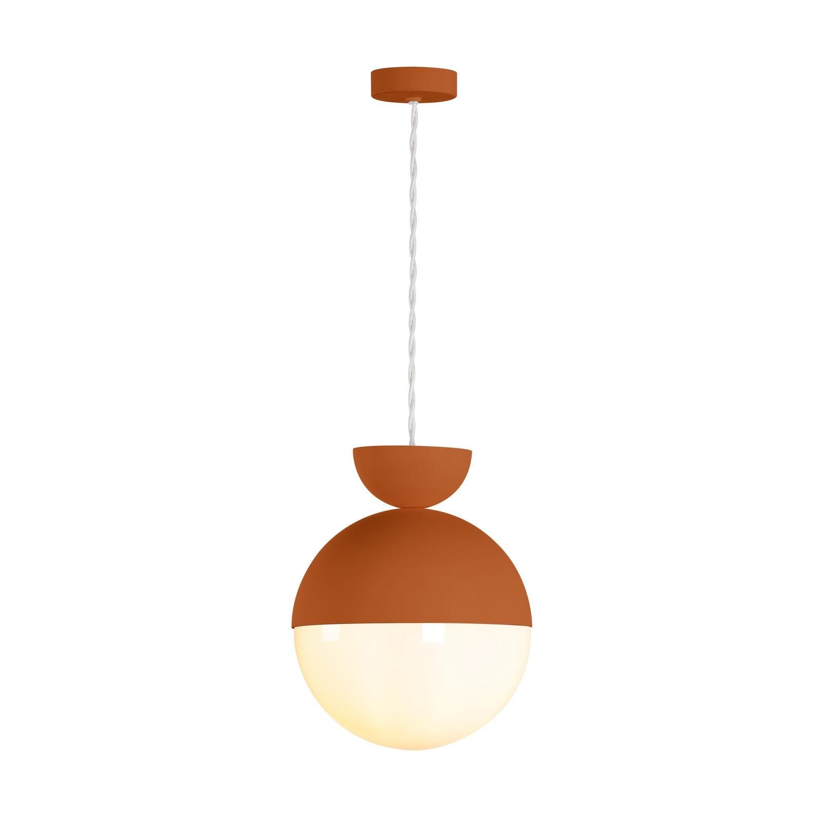 Bilbao Pendant Bespoke and Opal Glass