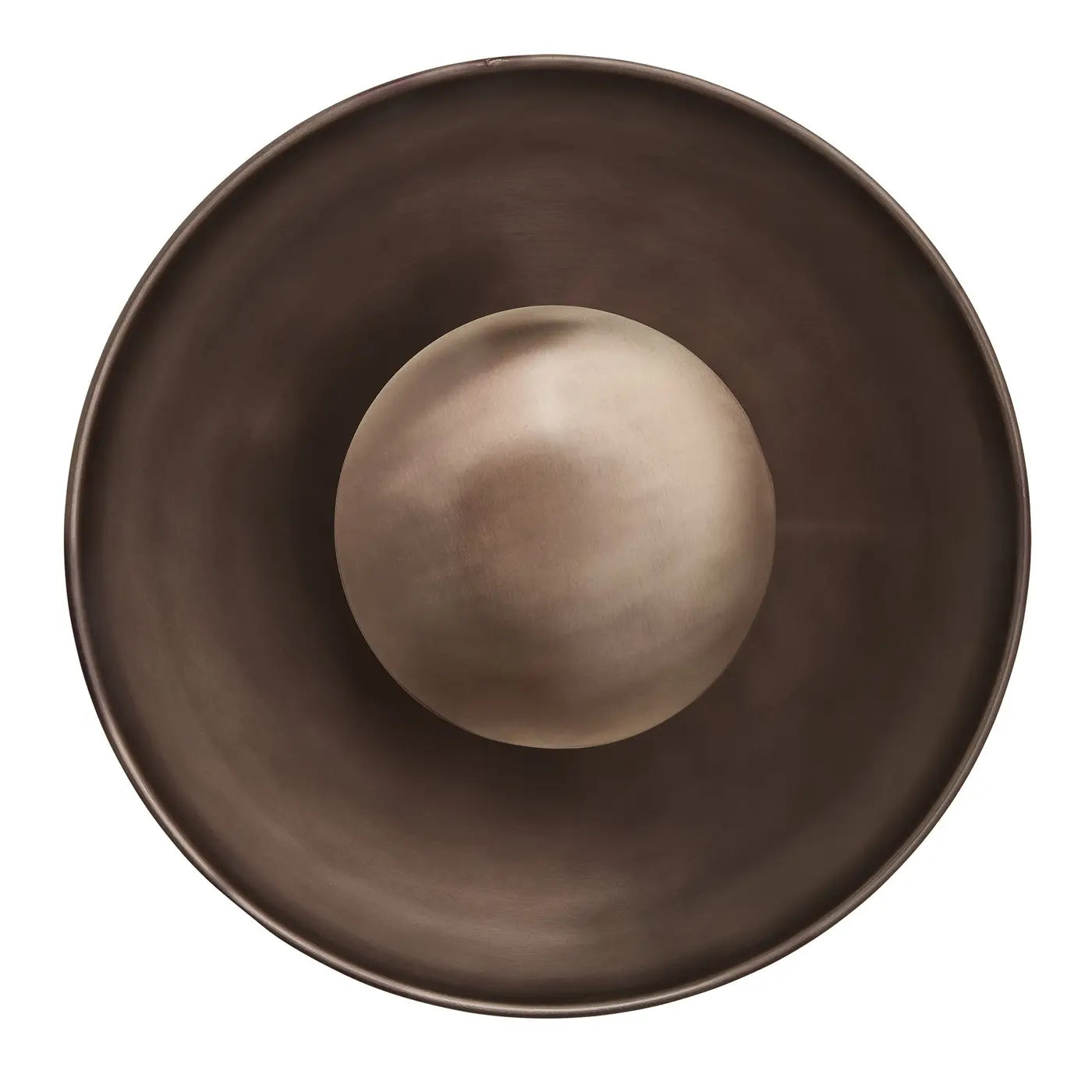 Boston Round Metal Diffuser Wall Light- Various Finishes