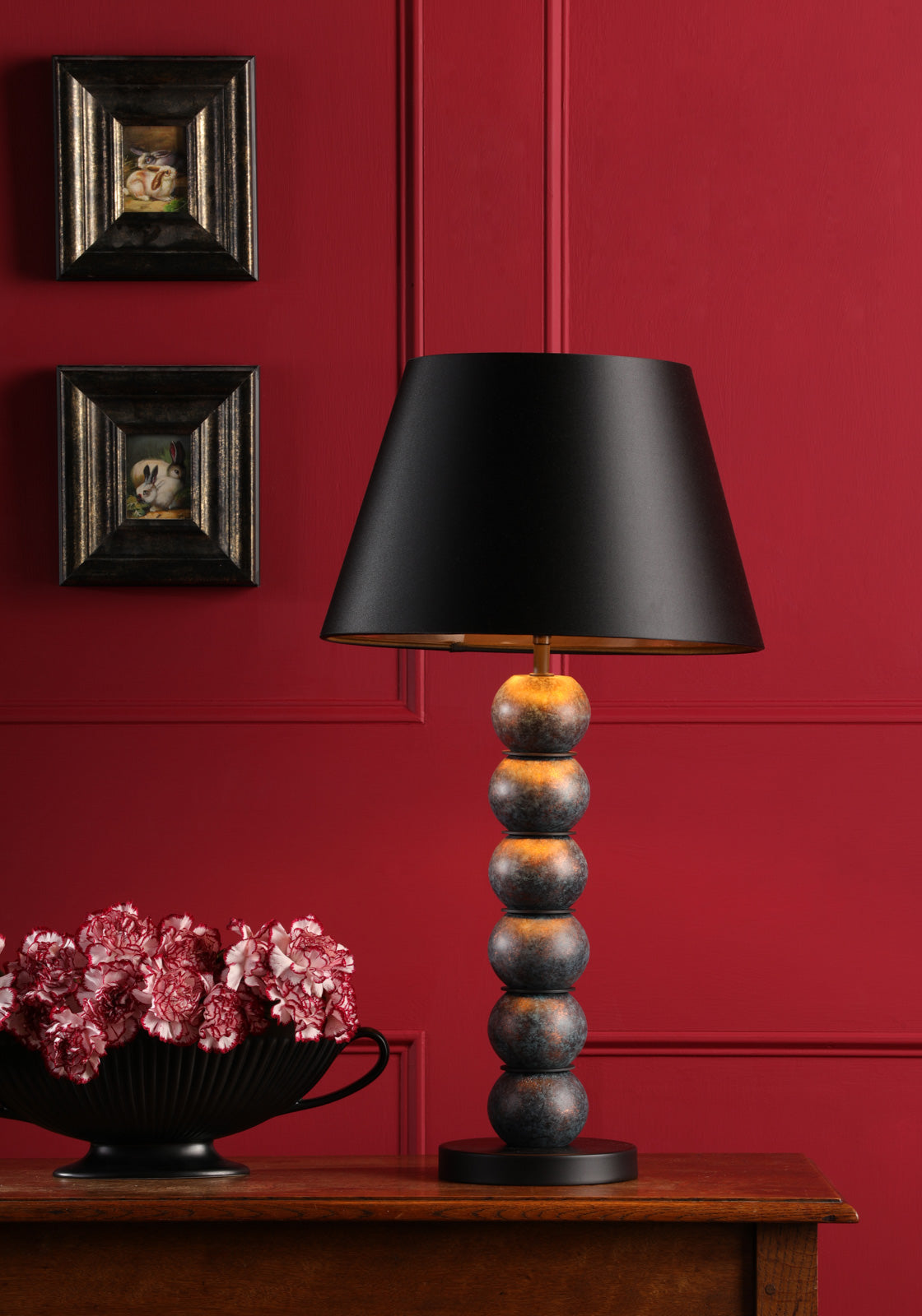 Bobble Table Lamp In Various Finishes Base Only E27