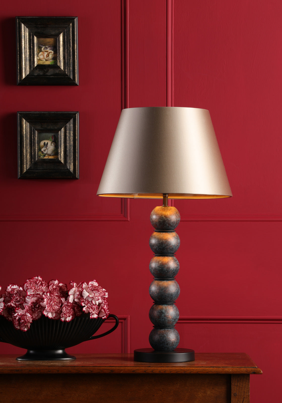 Bobble Table Lamp In Various Finishes Base Only E27