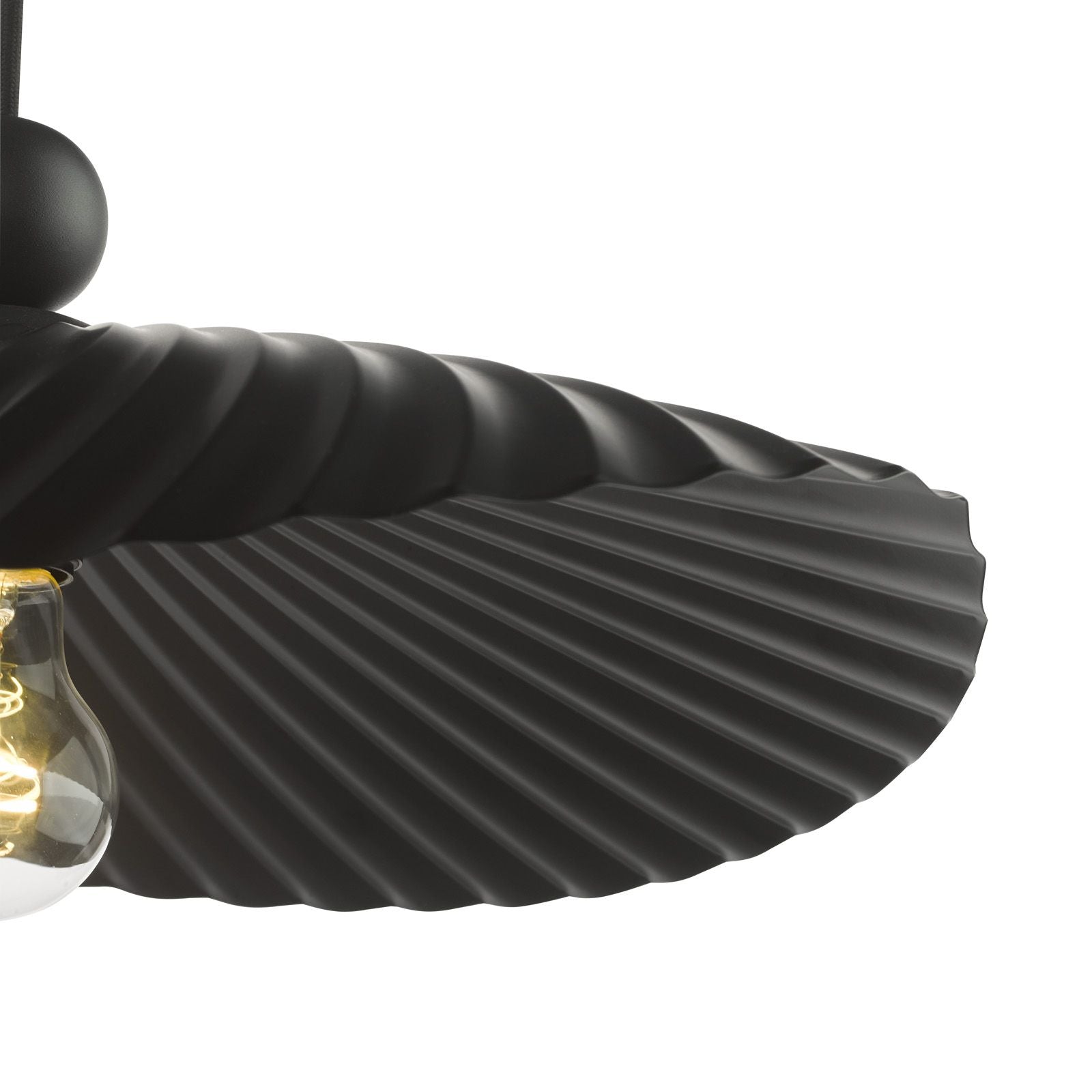 Bouvier Easy Fit Pendant- Matt Black Finish
