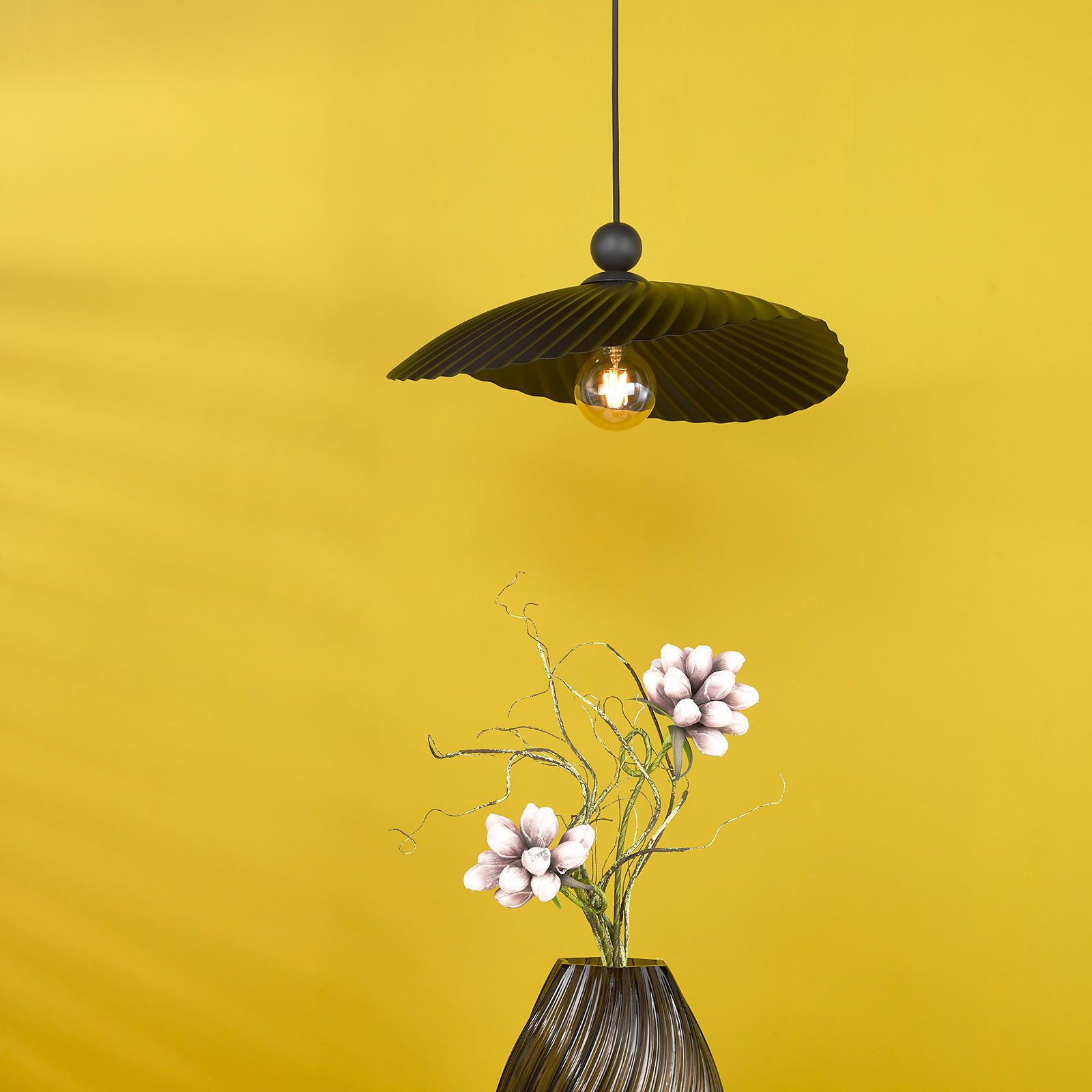 Bouvier Easy Fit Pendant- Matt Black Finish