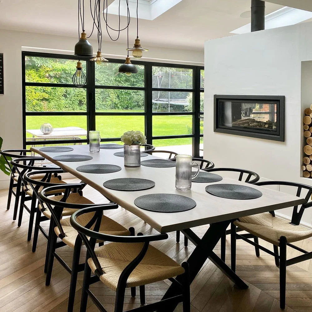 Brooklyn Cluster Ceiling Light With Shades- Pewter/ Brass Finish