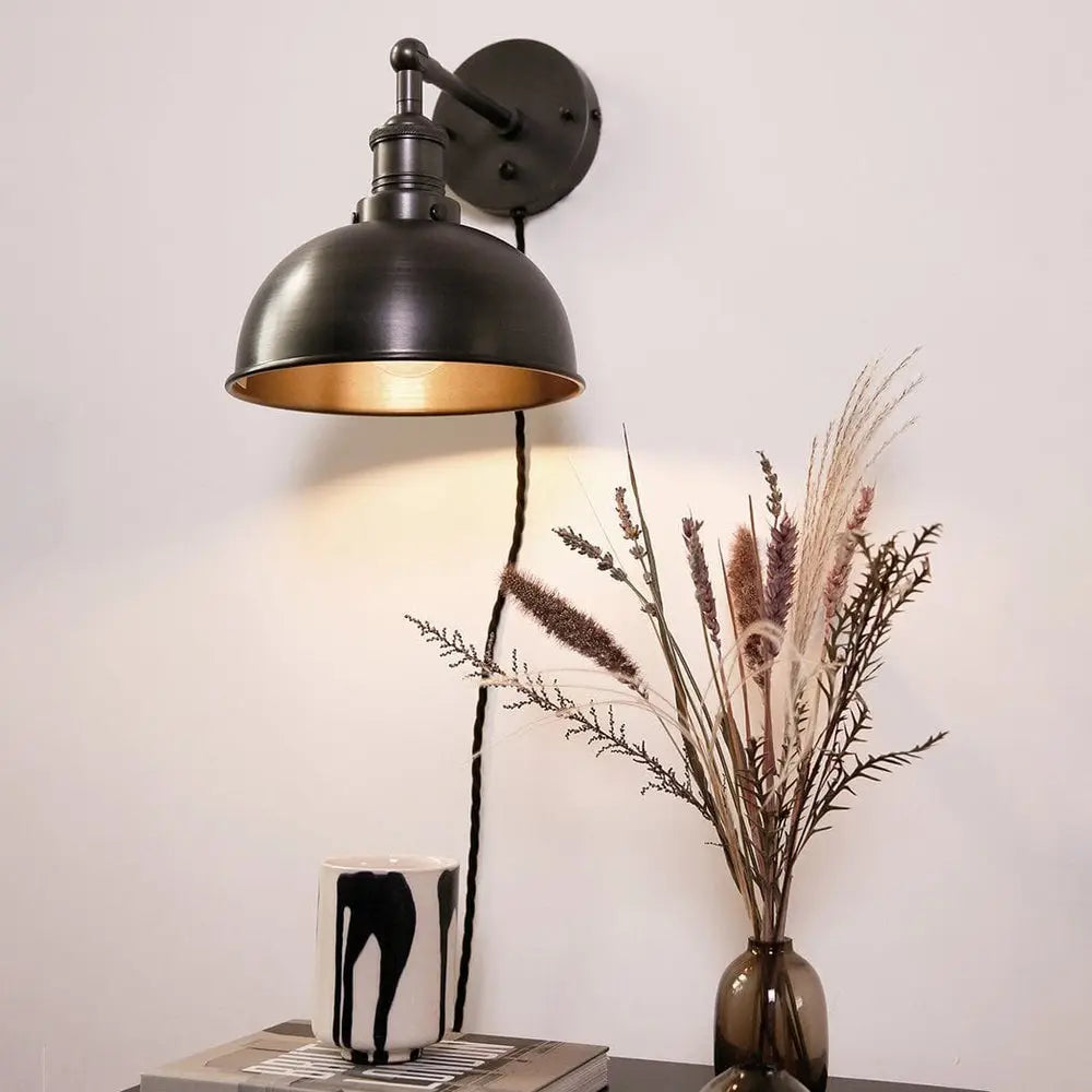 Brooklyn Dome Wall Light -Various Finishes