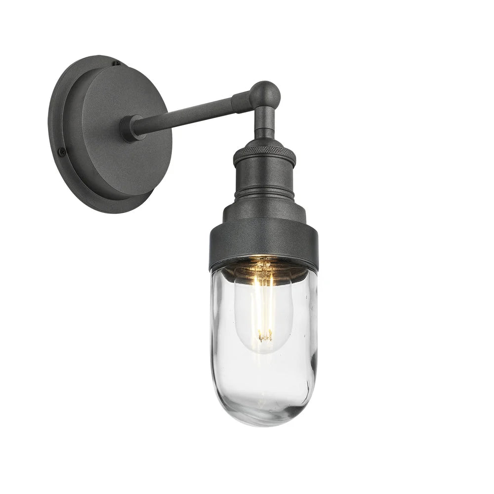 Brooklyn Outdoor IP65 Wall Light - Pewter, Copper, Brass