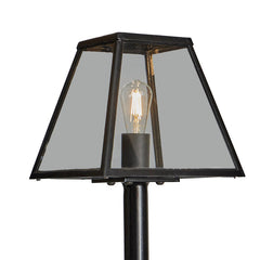 Apsley 1Lt 1.8/2.7m Lamp Post - Galvanised Steel