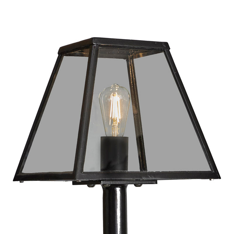 Apsley 1Lt 1.8/2.7m Lamp Post - Galvanised Steel
