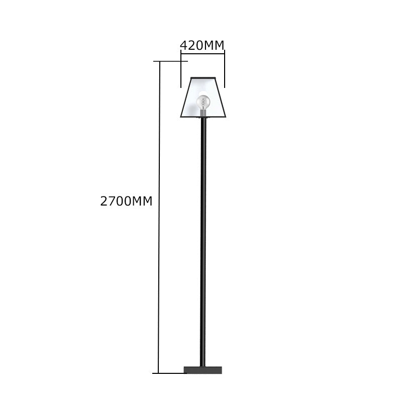 Apsley 1Lt 1.8/2.7m Lamp Post - Galvanised Steel