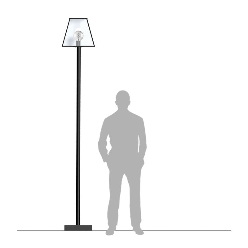 Apsley 1Lt 1.8/2.7m Lamp Post - Galvanised Steel