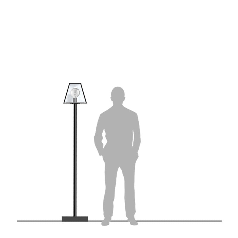 Apsley 1Lt 1.8/2.7m Lamp Post - Galvanised Steel