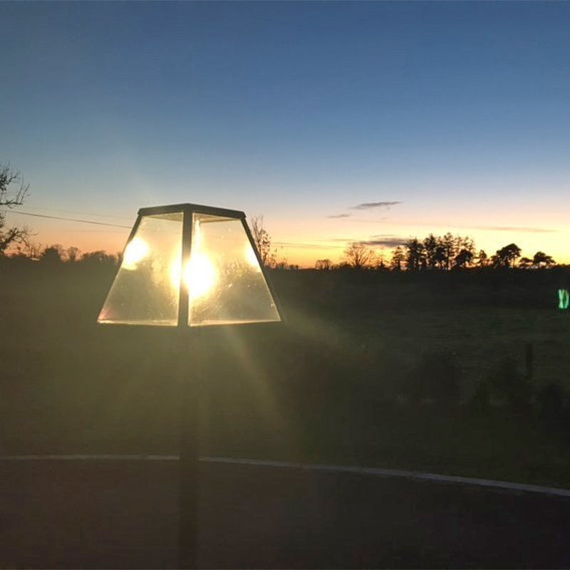 Apsley 1Lt 1.8/2.7m Lamp Post - Galvanised Steel