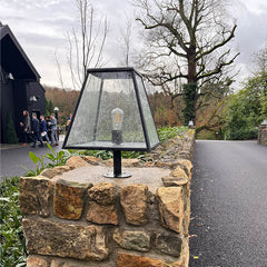Apsley 1Lt Pier Light - Galvanised Steel
