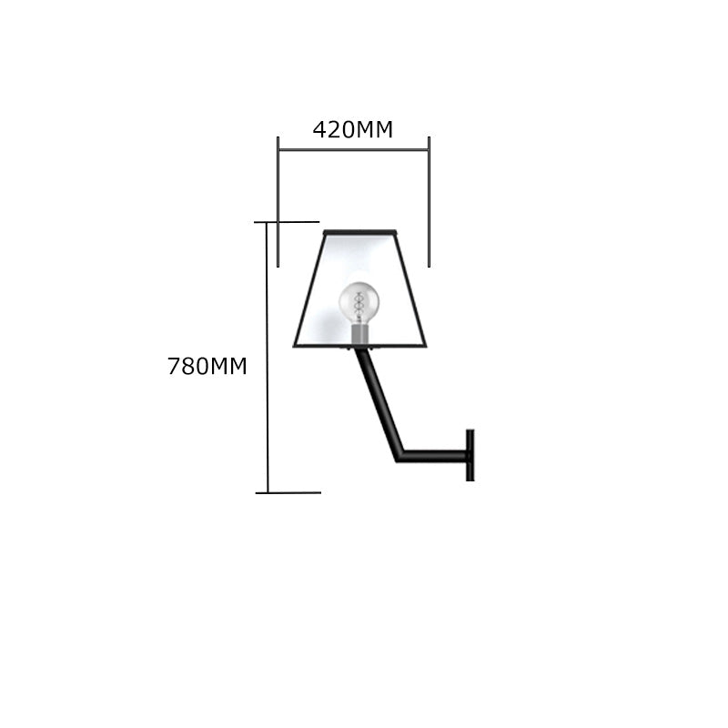 Apsley 1Lt Outdoor Light - Galvanised Steel