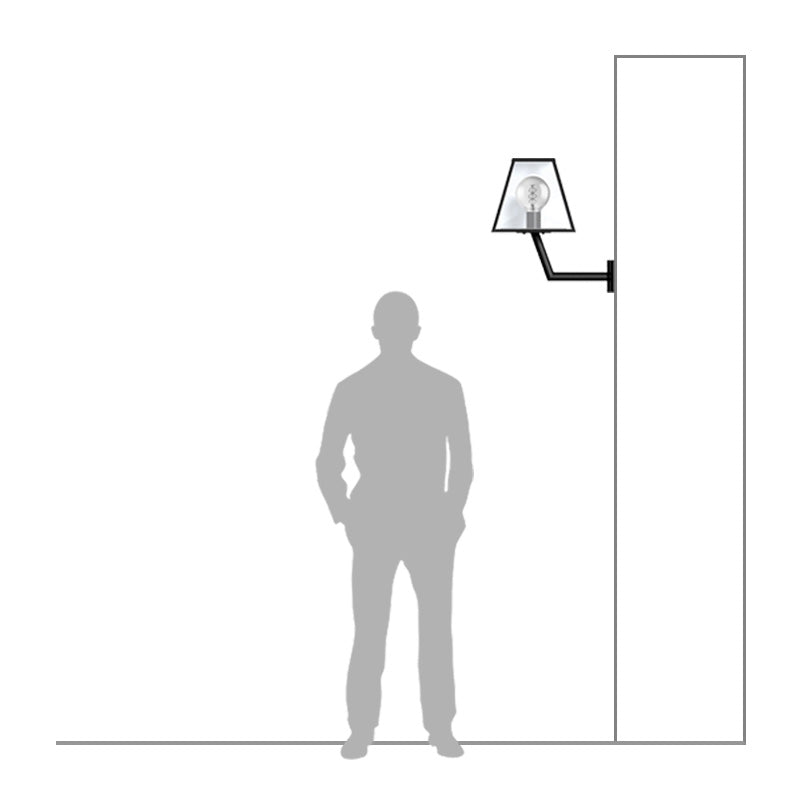 Apsley 1Lt Outdoor Light - Galvanised Steel
