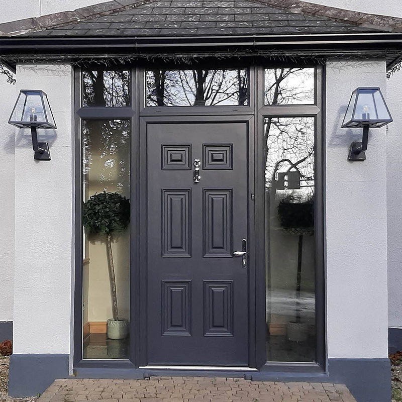 Apsley 1Lt Outdoor Light - Galvanised Steel