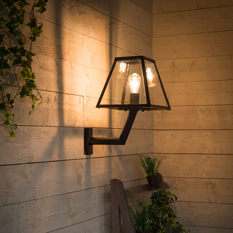 Apsley 1Lt Outdoor Light - Galvanised Steel
