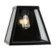 Apsley 1Lt Outdoor Bulkhead - Galvanised Steel