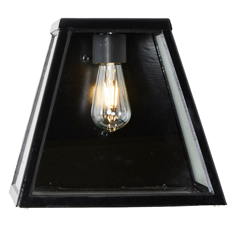 Apsley 1Lt Outdoor Bulkhead - Galvanised Steel