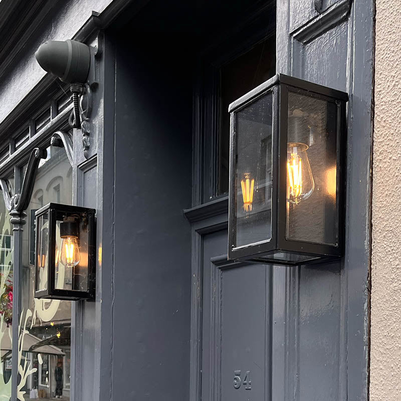 Balwyn 1/2Lt Outdoor Wall Light - Galvanised Steel