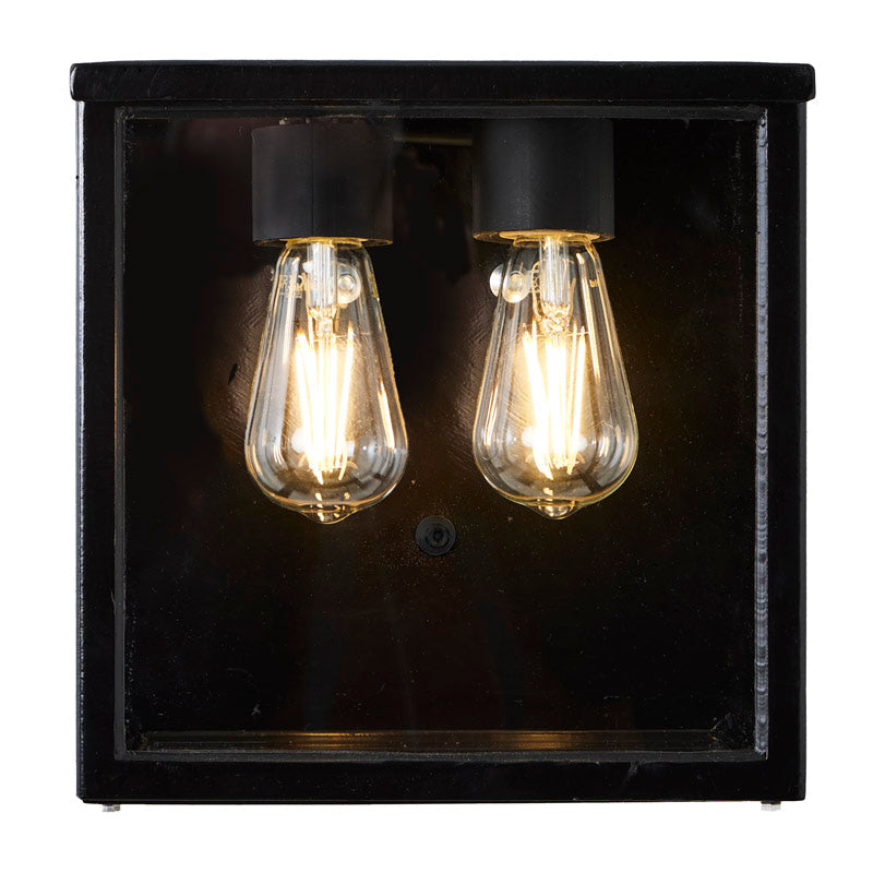 Balwyn 1/2Lt Outdoor Wall Light - Galvanised Steel