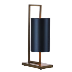 Bushwick Table Lamp With Bespoke Shade E27