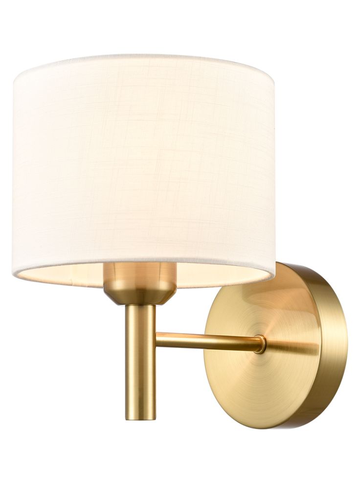 Barzini 1/2Lt Wall Light - Aged Brass