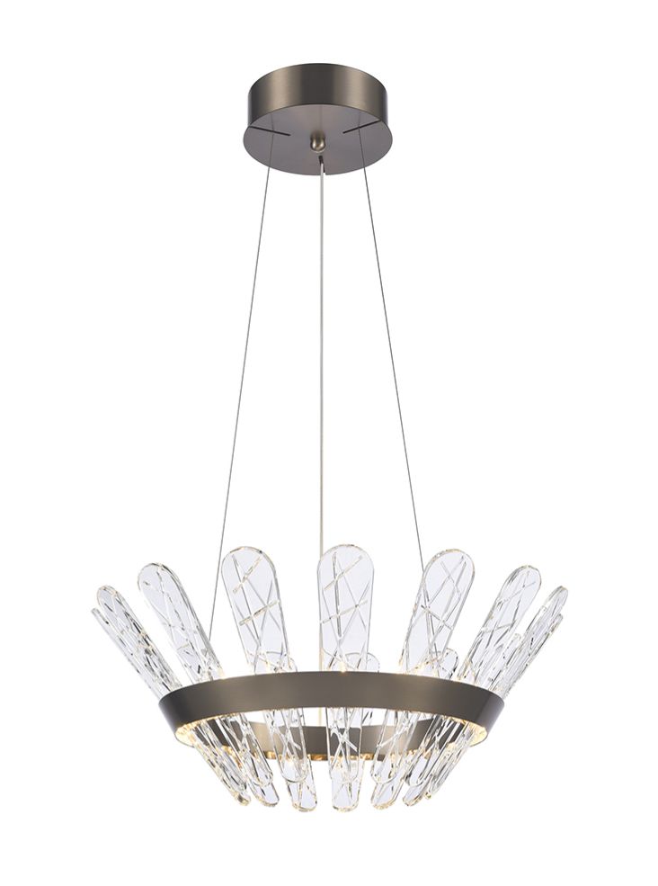 Basildon LED Pendant- Bronze