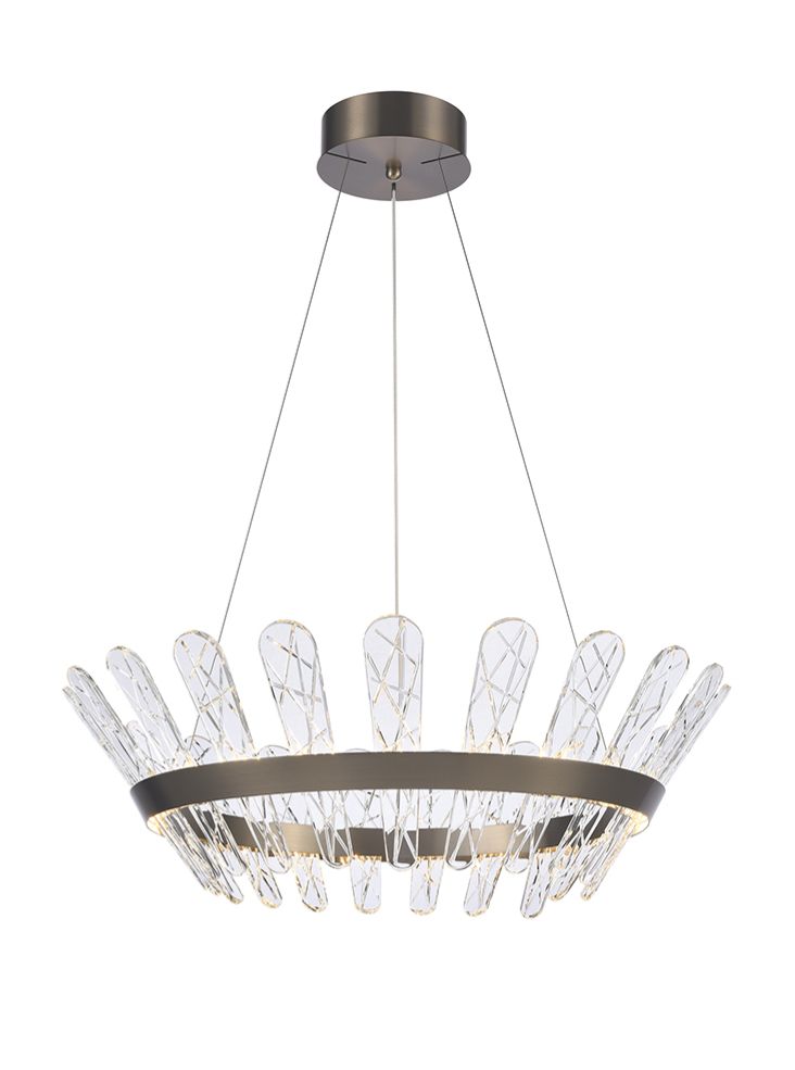 Basildon LED Pendant- Bronze
