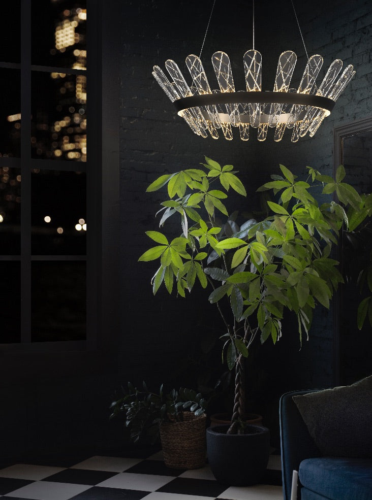Basildon LED Pendant- Bronze