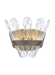 Basildon Brushed Bronze LED Wall Light