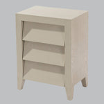 Brio Bedside - Ceramic Grey/Chocolate