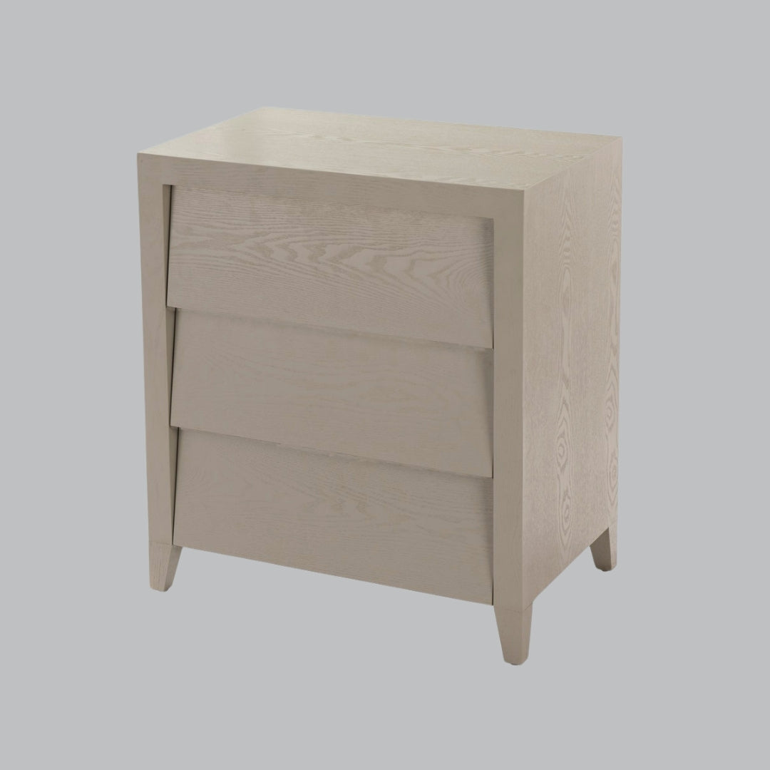 Brio Chest of Drawers - Ceramic Grey/Chocolate