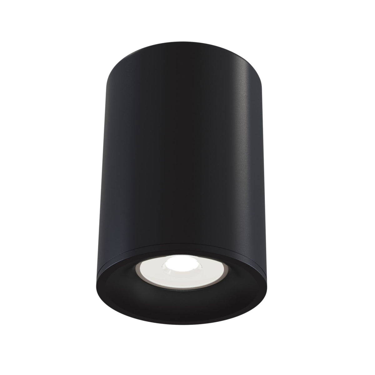 Slim Single Flush Spotlight IP20 - Black/White