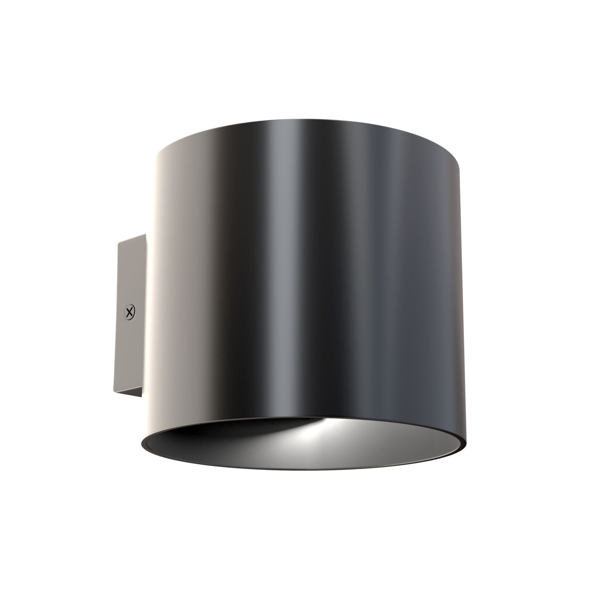 Rond Indoor Single Wall Light - White/Black/Matte Gold Finish