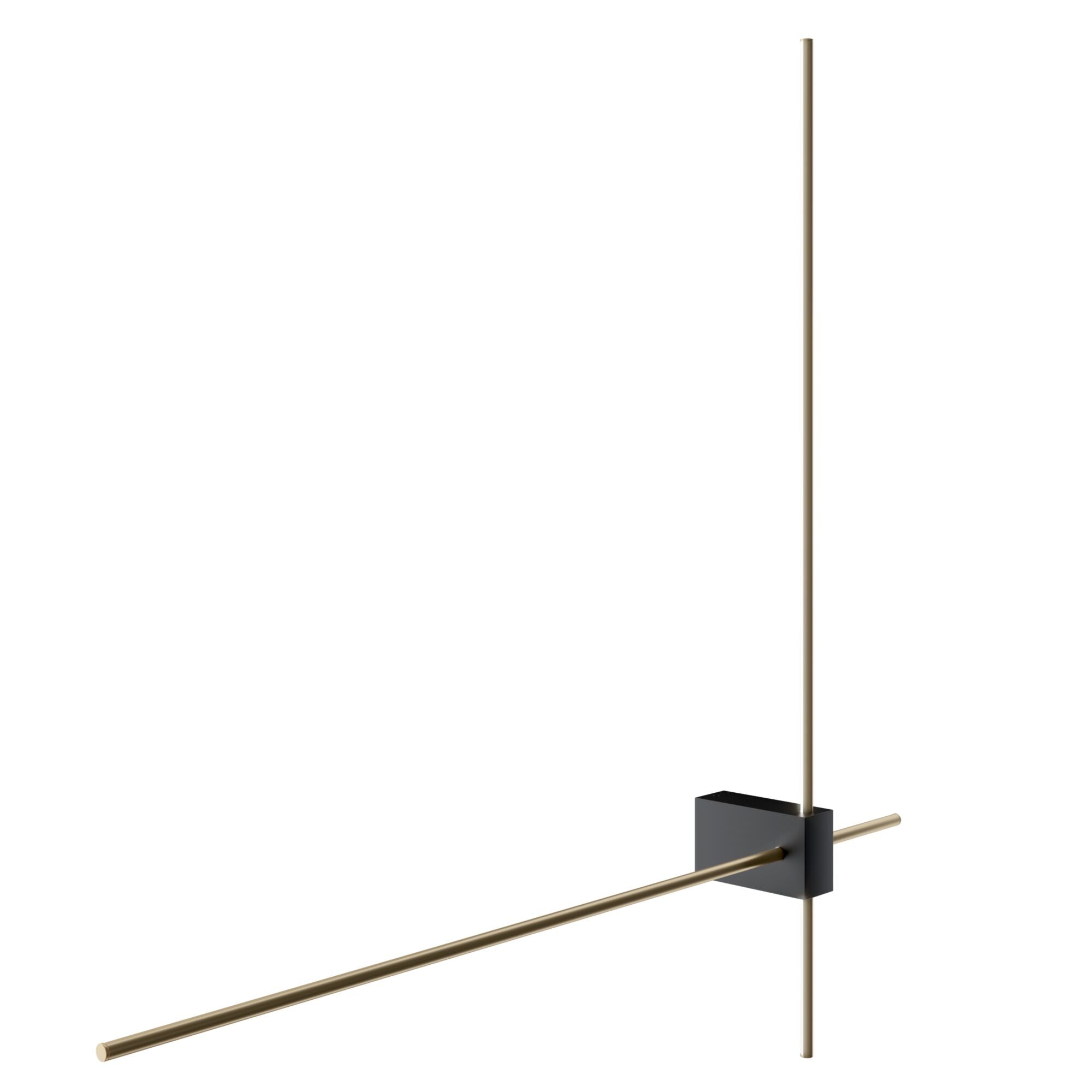 Pars Indoor LED Wall Light - Various Style & Black With Gold Finish