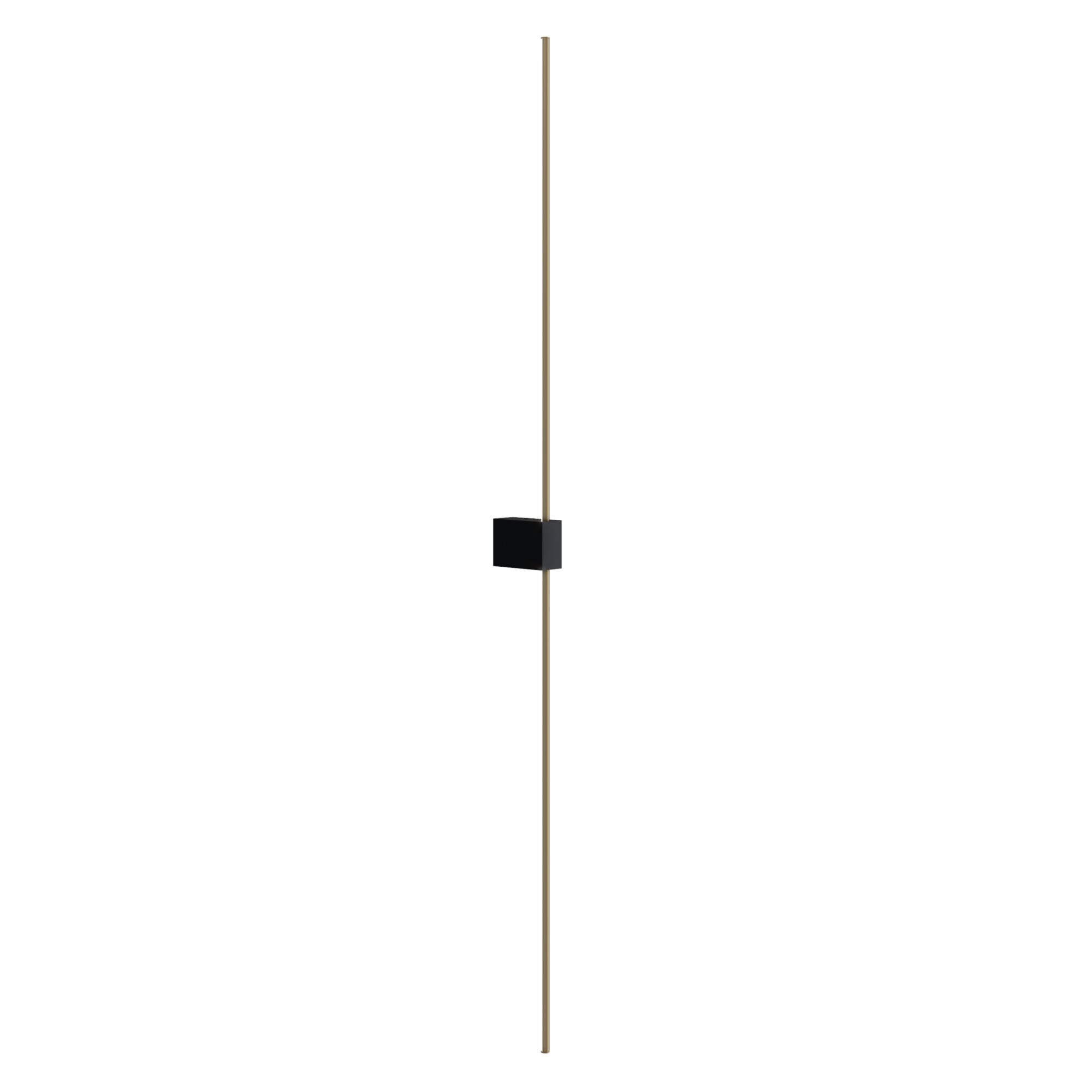 Pars Indoor LED Wall Light - Various Style & Black With Gold Finish
