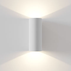 Parma Indoor Double Wall Light -  White Finish