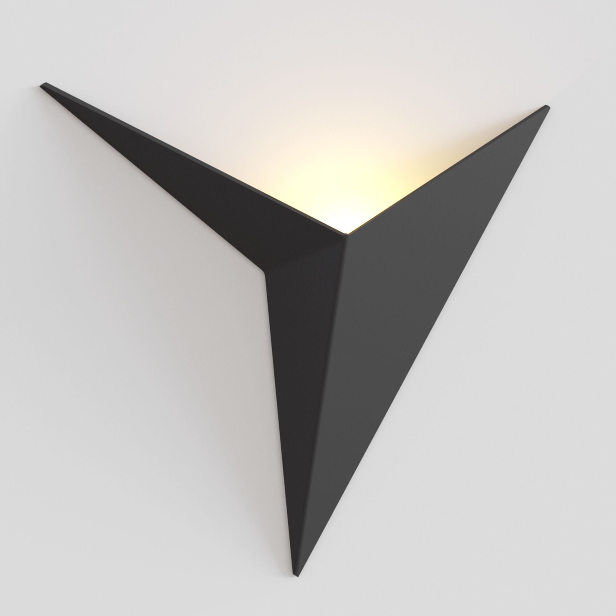 Trame Indoor LED Wall Light - White/Black Finish