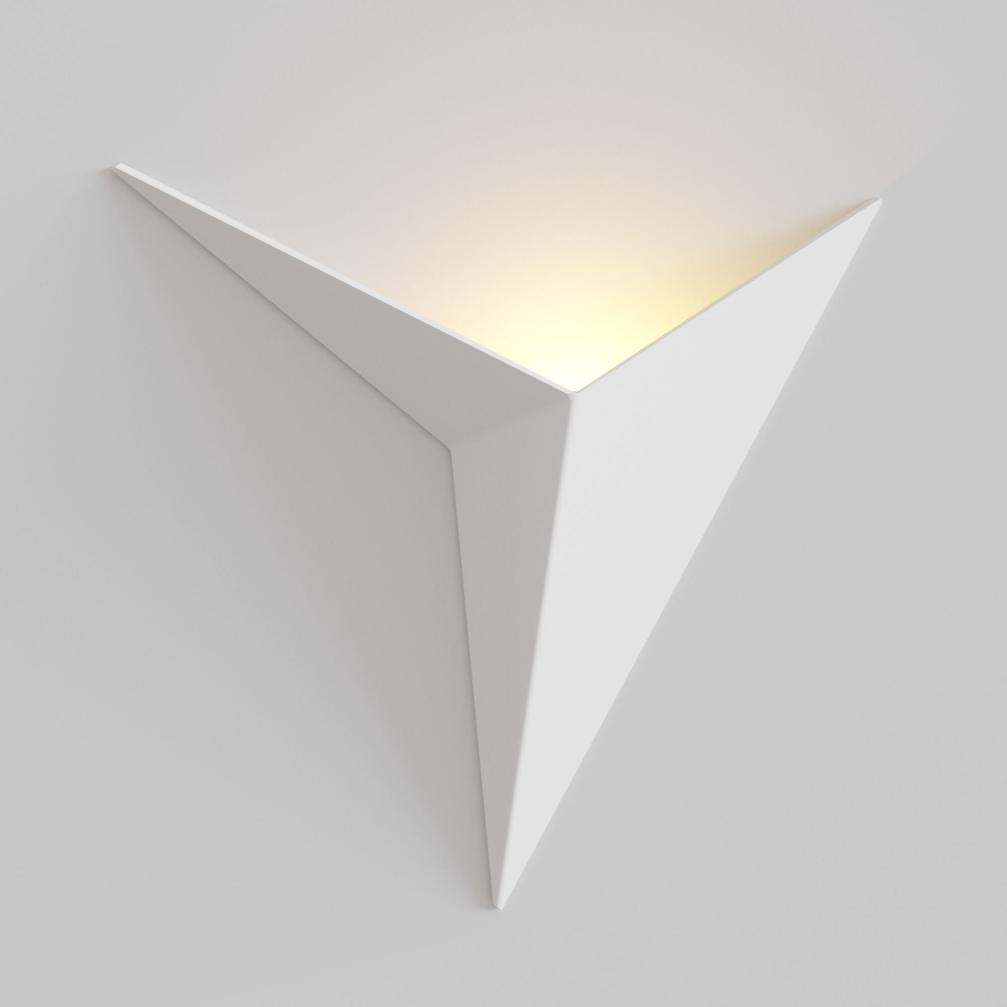 Trame Indoor LED Wall Light - White/Black Finish
