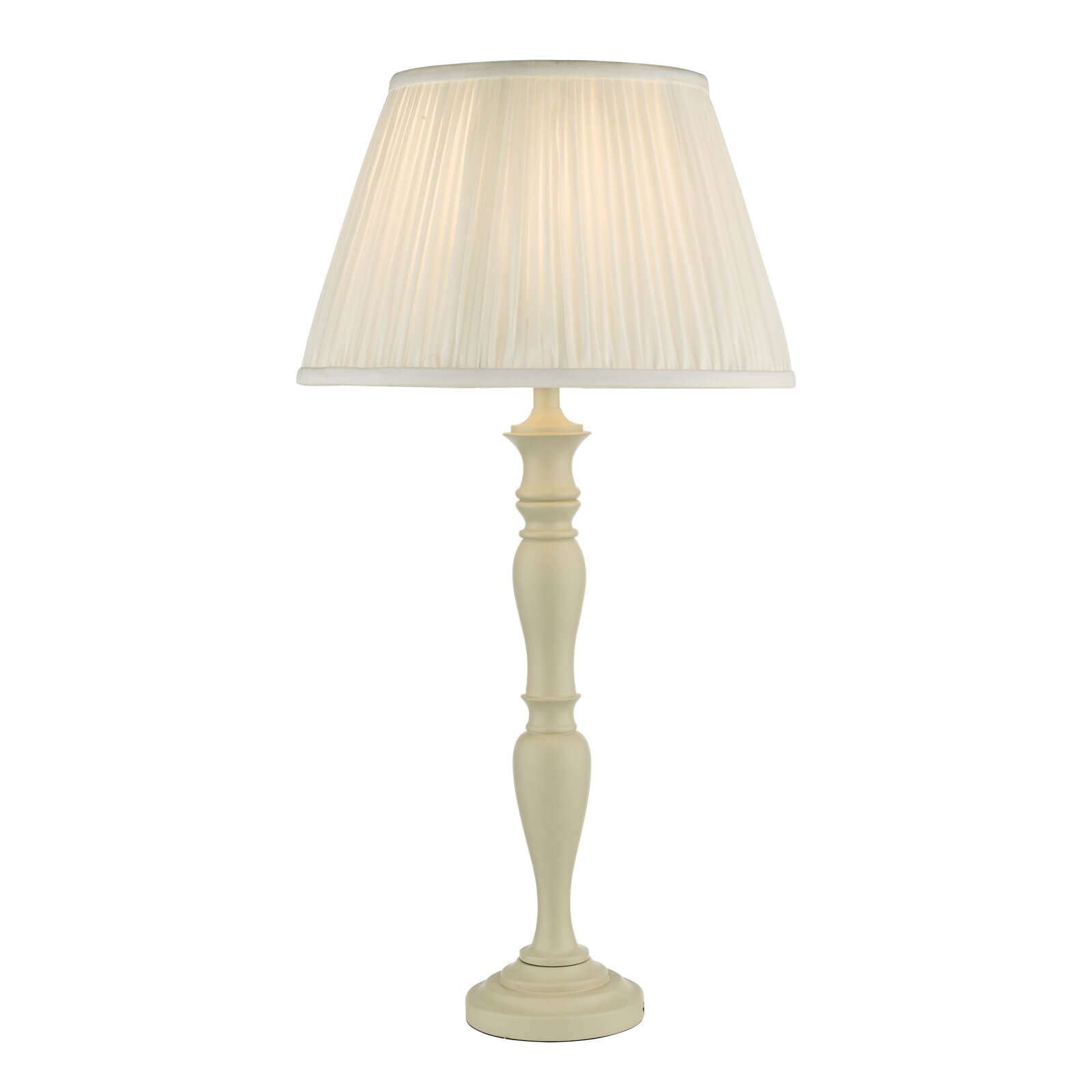 Caycee Table Lamp Cream Base Only E27